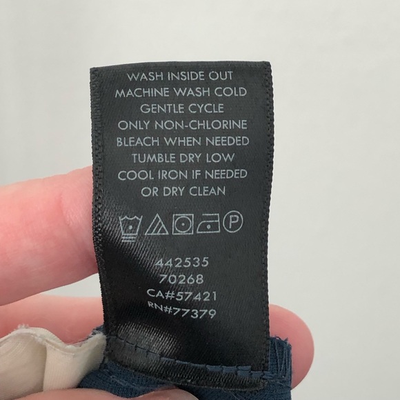 25. Ann Taylor, Dark Aqua Green, Work Wear Jogger with Drawstring - Picture 10 of 13